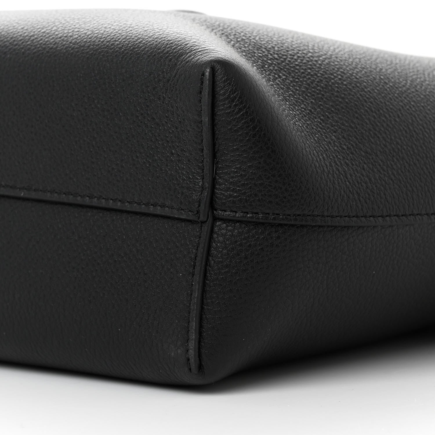 Celine Grained Calfskin Triomphe Mini Cabas Anais Black 10 of 11