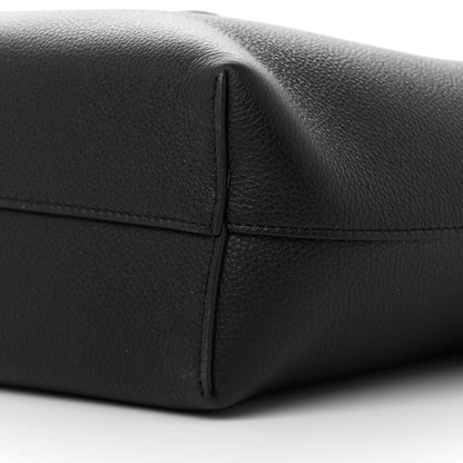 Celine Grained Calfskin Triomphe Mini Cabas Anais Black 10 of 11