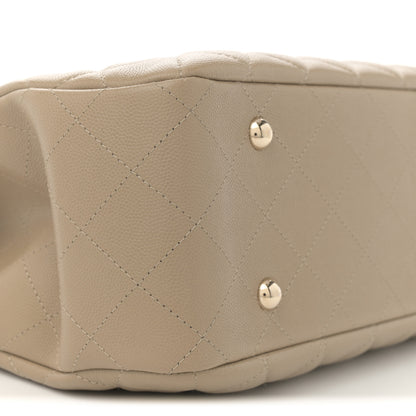 Chanel Caviar Quilted Large Shopping Tote Beige 9 of 10
