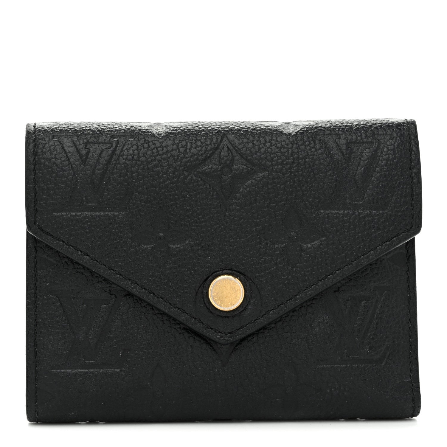Louis Vuitton Empreinte Victorine Wallet Black 1 of 7