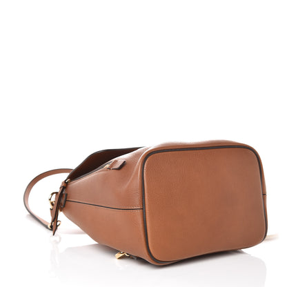 Chloe Suede Calfskin Small Faye Backpack Tobacco 4 of 9