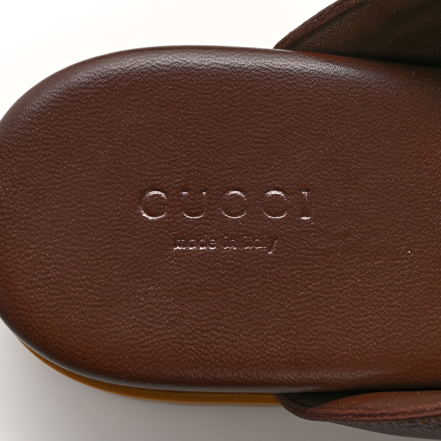 Calfskin Horsebit Mules 38 Burgundy