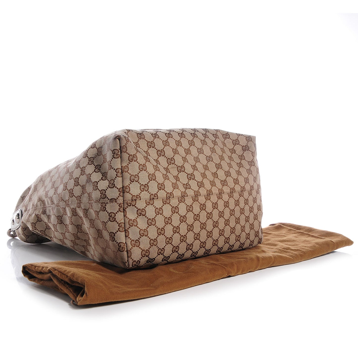 Monogram Icon Bit Large Hobo Off White