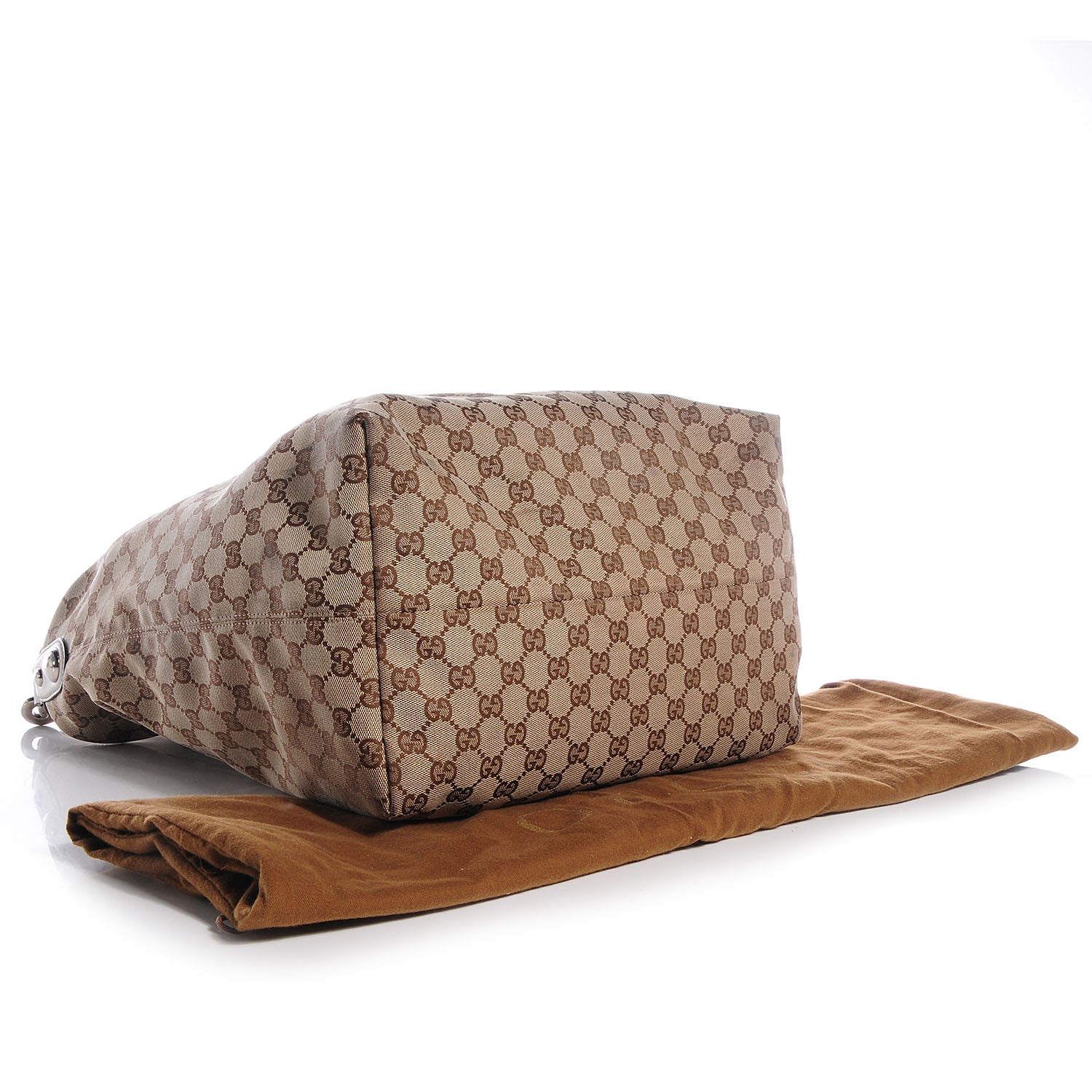 Gucci Monogram Icon Bit Large Hobo Off White 4 of 7