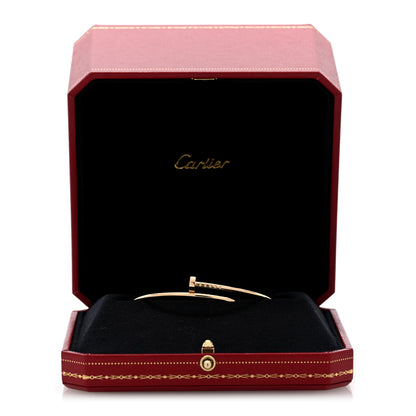 Cartier 18K Yellow Gold Small Juste Un Clou Bracelet 17 5 of 5