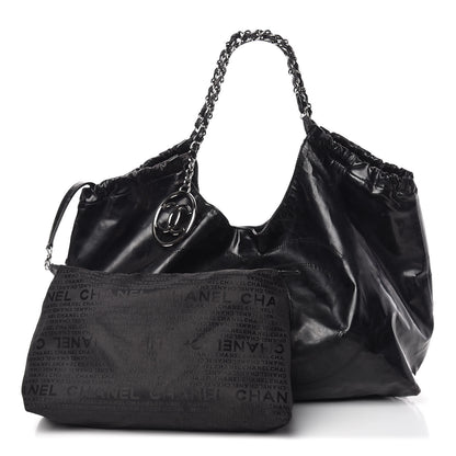 Chanel Vinyl XL Coco Cabas Black 1 of 22