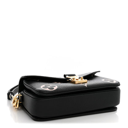 Louis Vuitton Empreinte Monogram Giant Pochette Metis East West Black Beige 4 of 9
