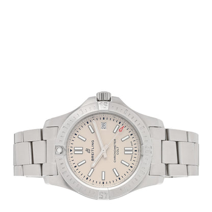 Breitling Stainless Steel 41mm Chronomat Colt Automatic Watch Silver A17313101G1A1 2 of 4