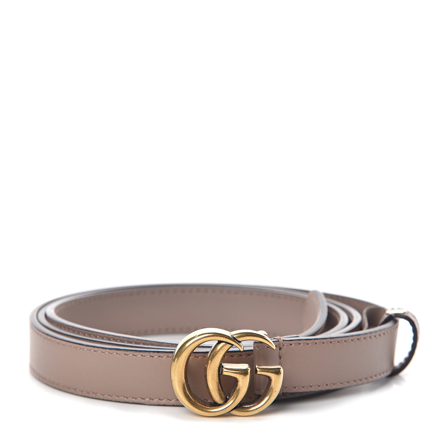 Calfskin Double G 20mm Belt 110 44 Porcelain Rose