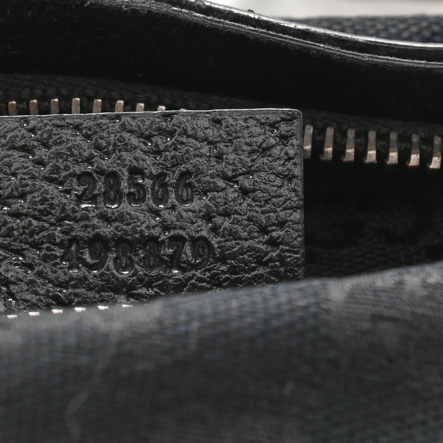 Gucci GG Monogram Web Double Pocket Belt Bag Black 7 of 12