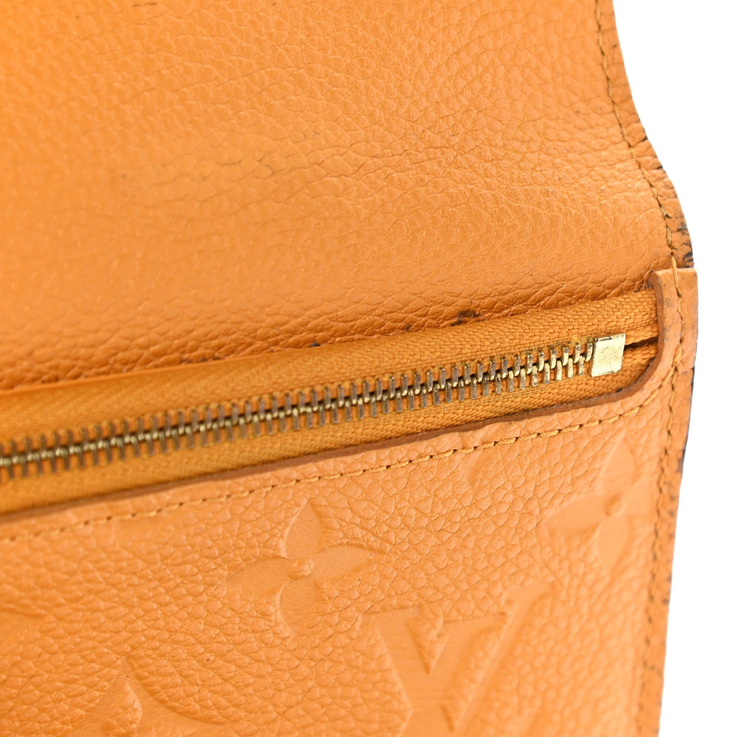 Louis Vuitton Empreinte Compact Curieuse Wallet Safran 17 of 20