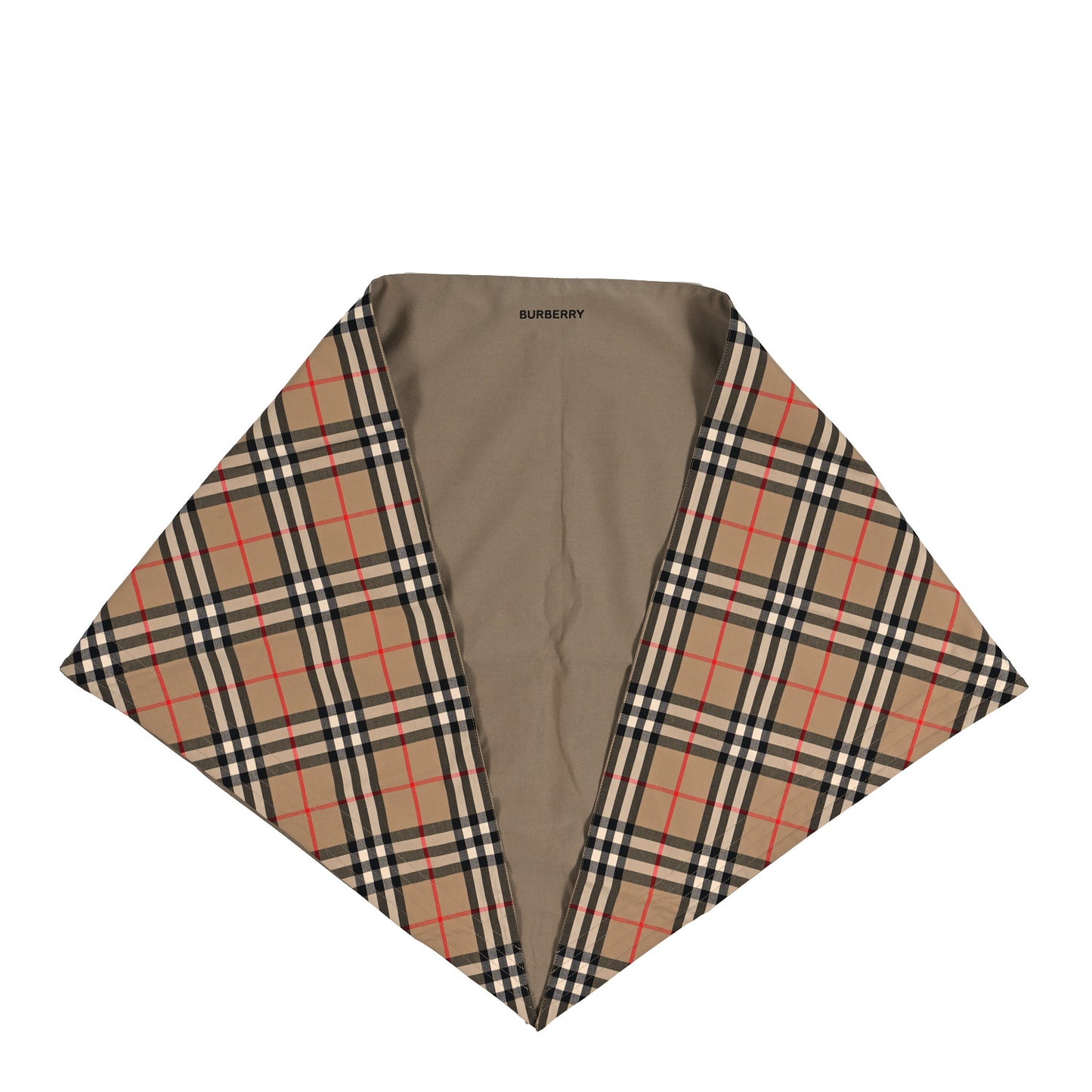 House Check Triangle Scarf