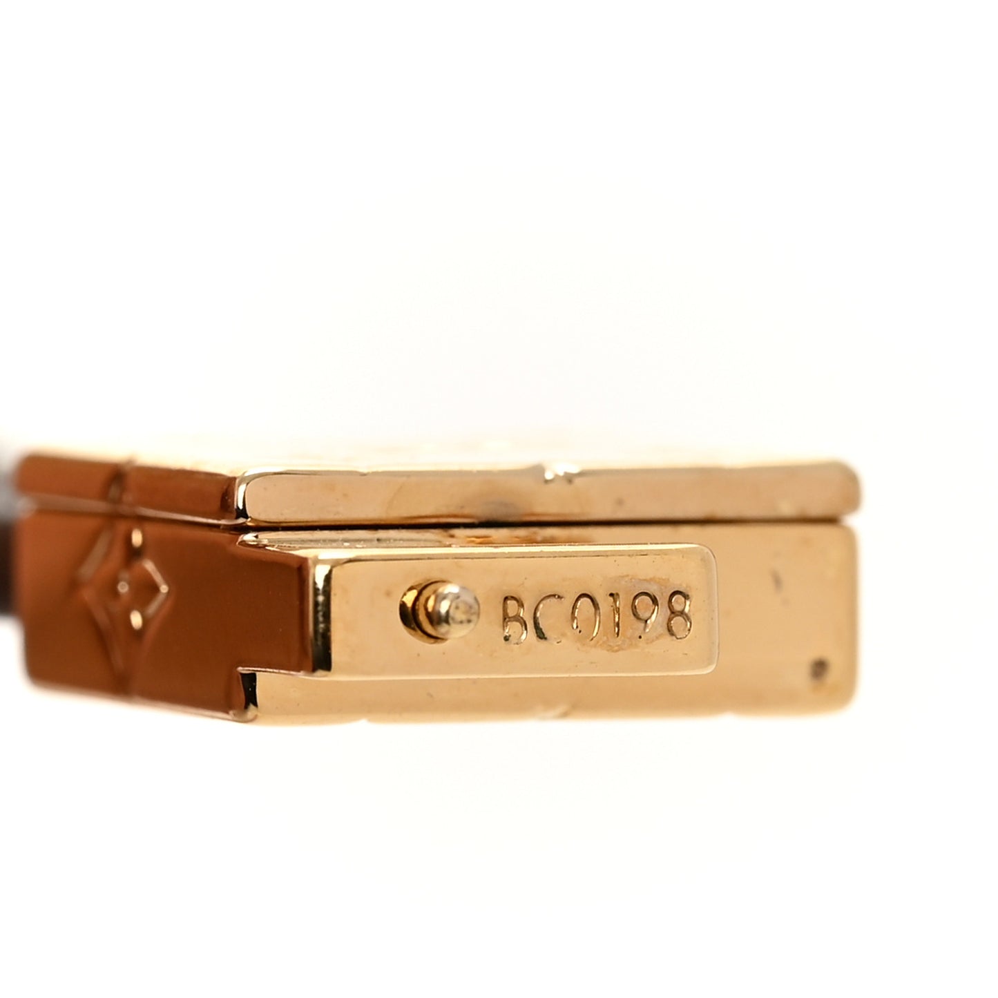 Monogram LV Circle Reversible Bracelet Rose Ballerine