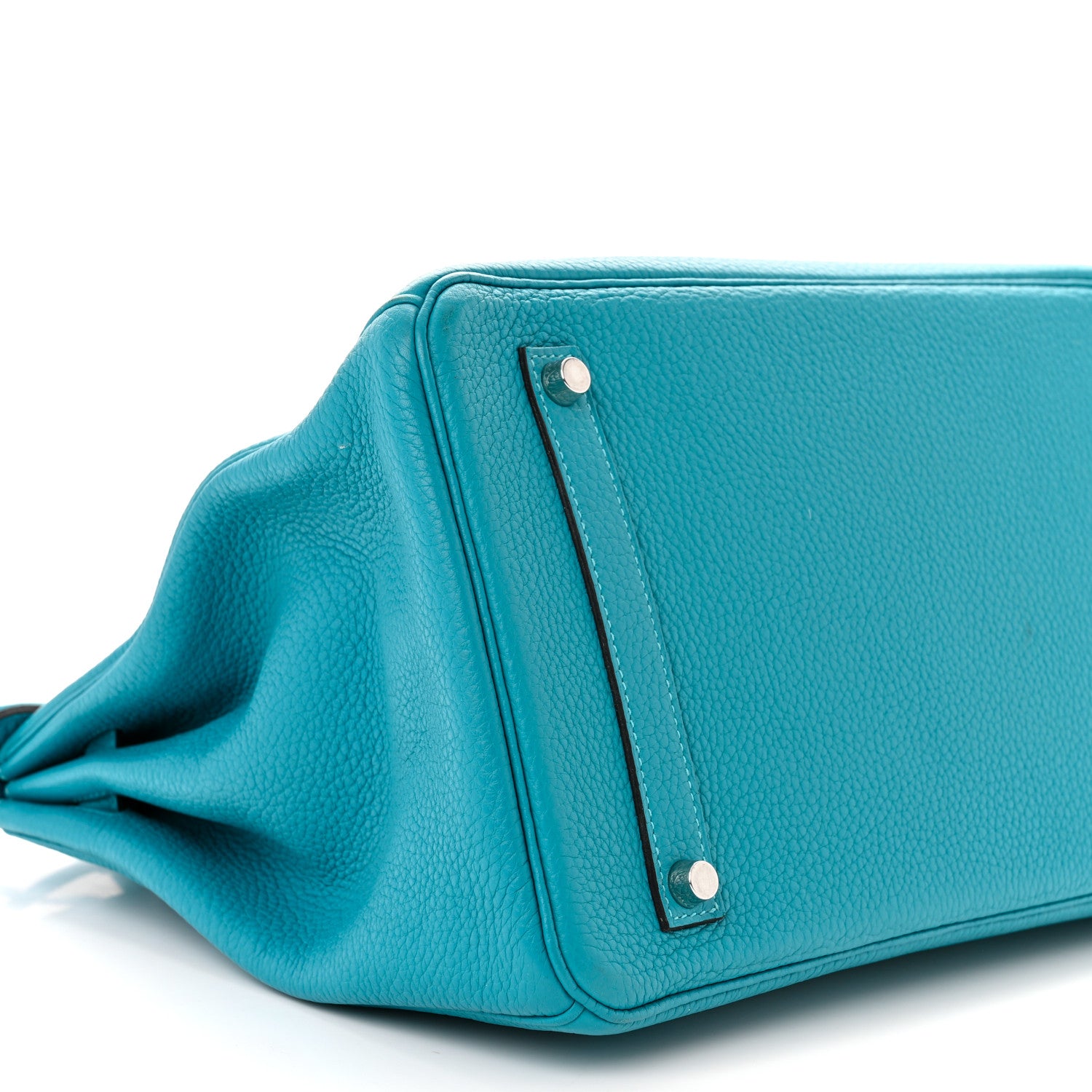 Hermes Togo Birkin 35 Turquoise 9 of 11
