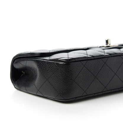 Chanel Caviar Quilted East West Flap Black 6 of 10
