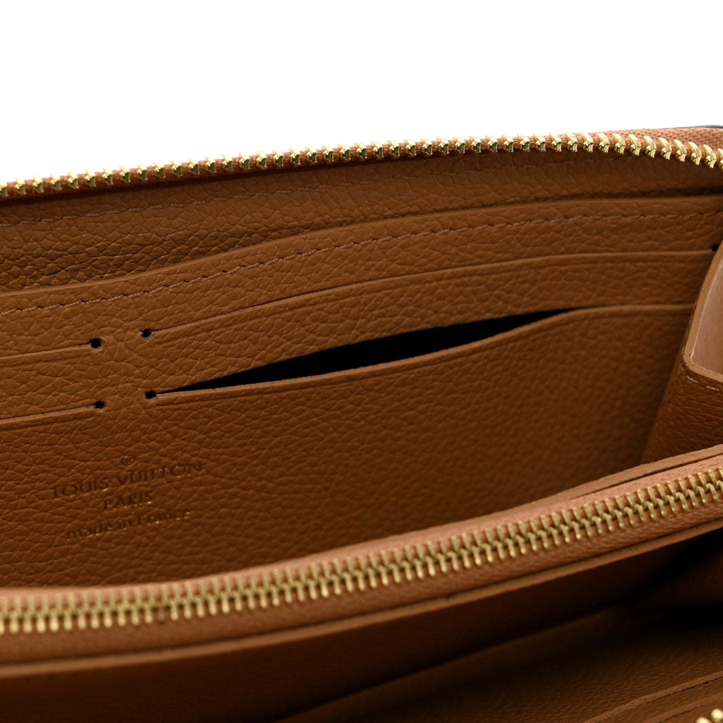 Empreinte Monogram Giant Clemence Wallet Arizona Creme