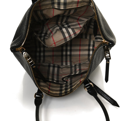 Burberry London Grainy Calfskin Small Salisbury Tote Black 4 of 7