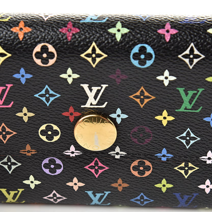 Louis Vuitton Monogram Multicolor Sarah Wallet Black Grenade 10 of 11