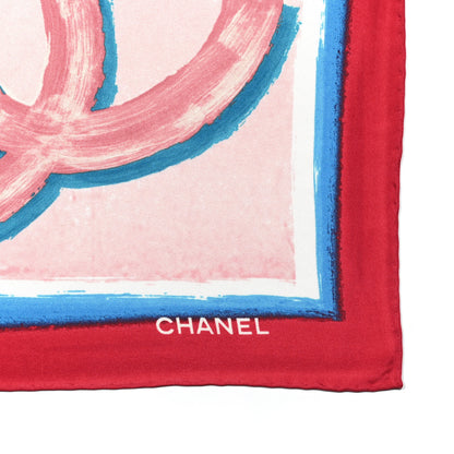 Chanel Silk Coco Scarf Multicolor 2 of 3