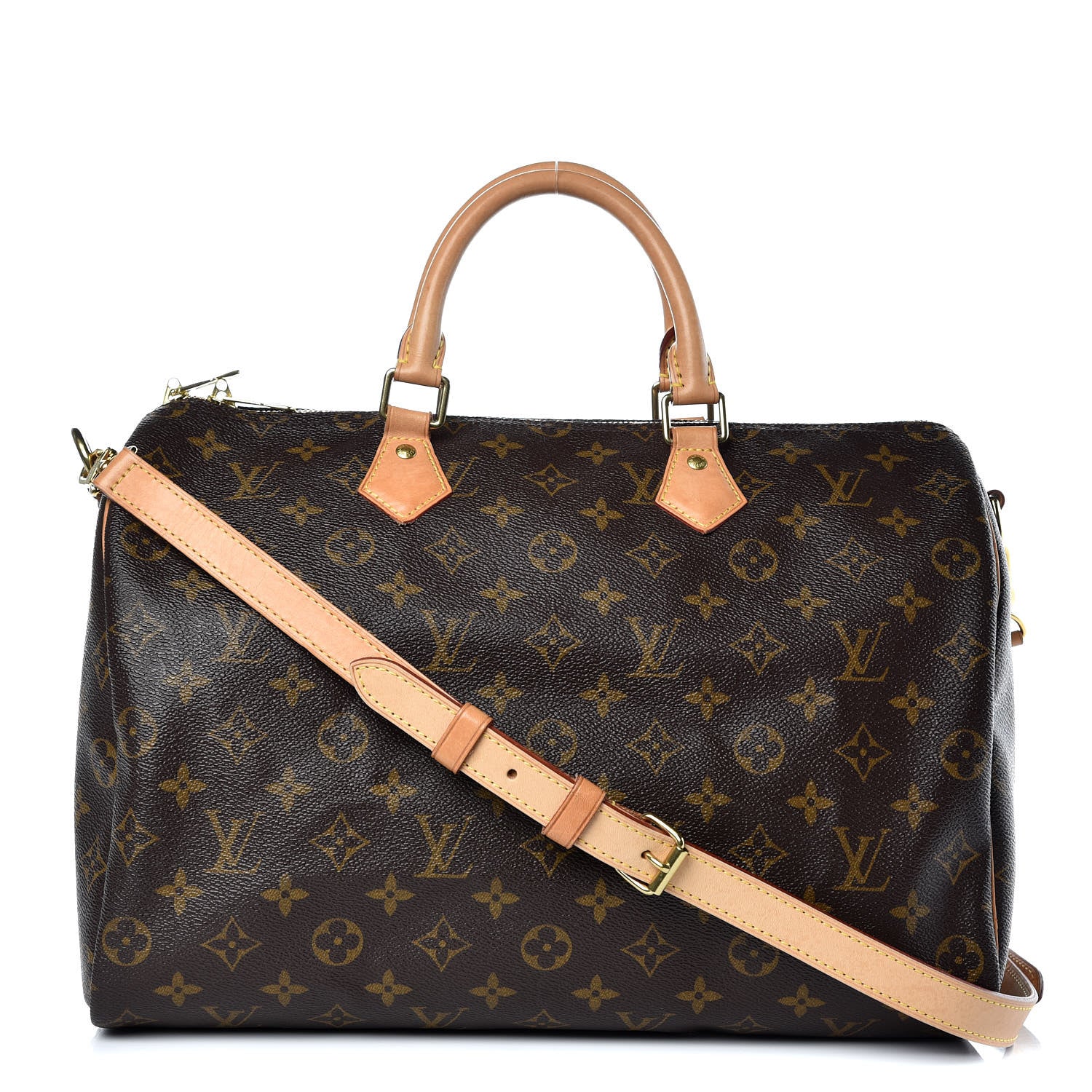 Louis Vuitton Monogram Speedy Bandouliere 35 1 of 15