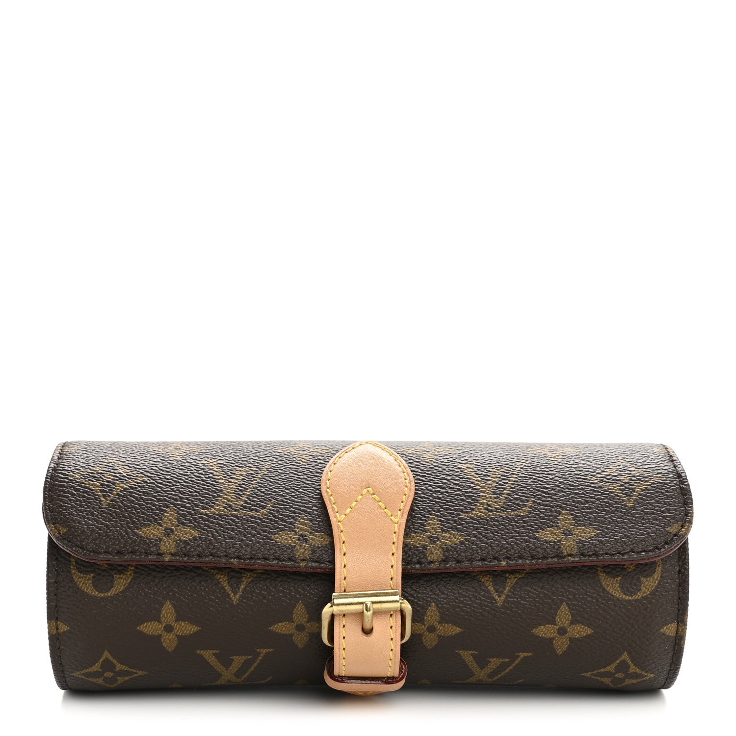 Louis Vuitton Monogram 3 Watch Travel Case 1 of 7