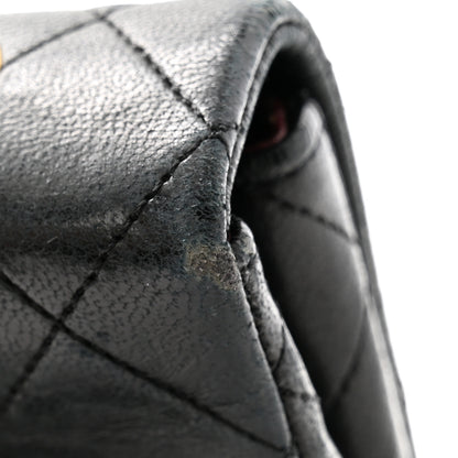 Chanel Lambskin Quilted Small Single Flap Black 14 of 15