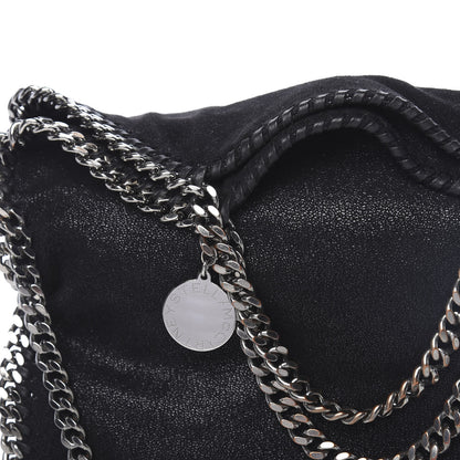Stella McCartney Shaggy Deer Falabella Fold Over Tote Black 8 of 10