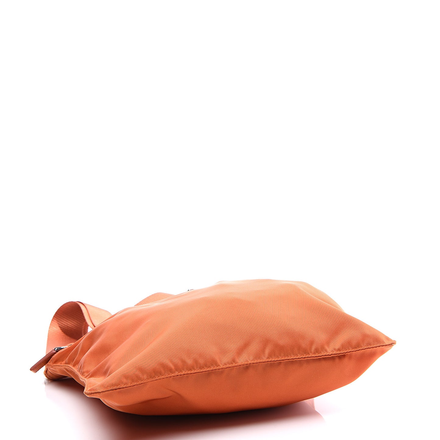 Nylon Vela Flat Messenger Bag Papaya