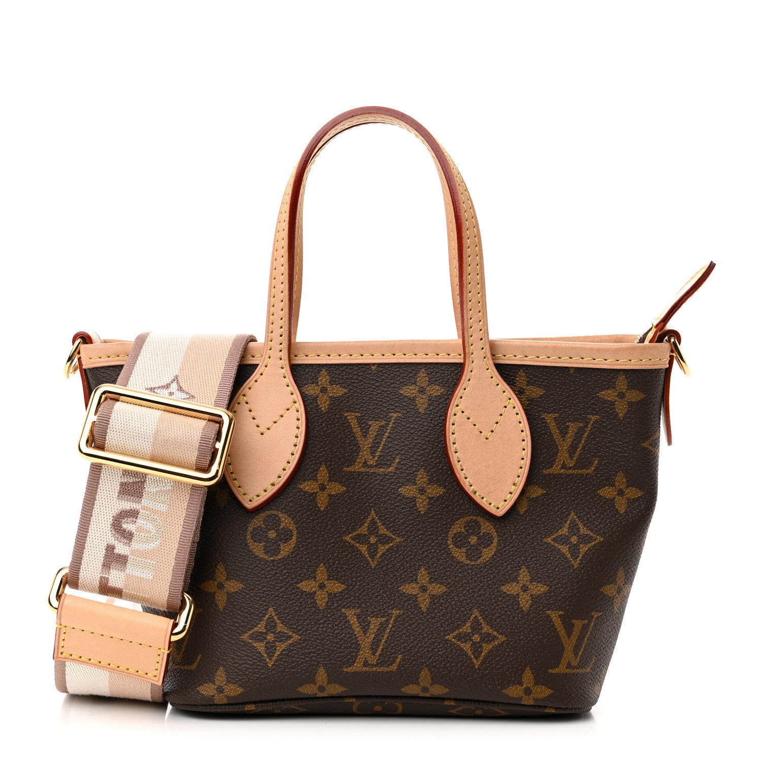 Louis Vuitton Monogram Neverfull BB Beige 1 of 9
