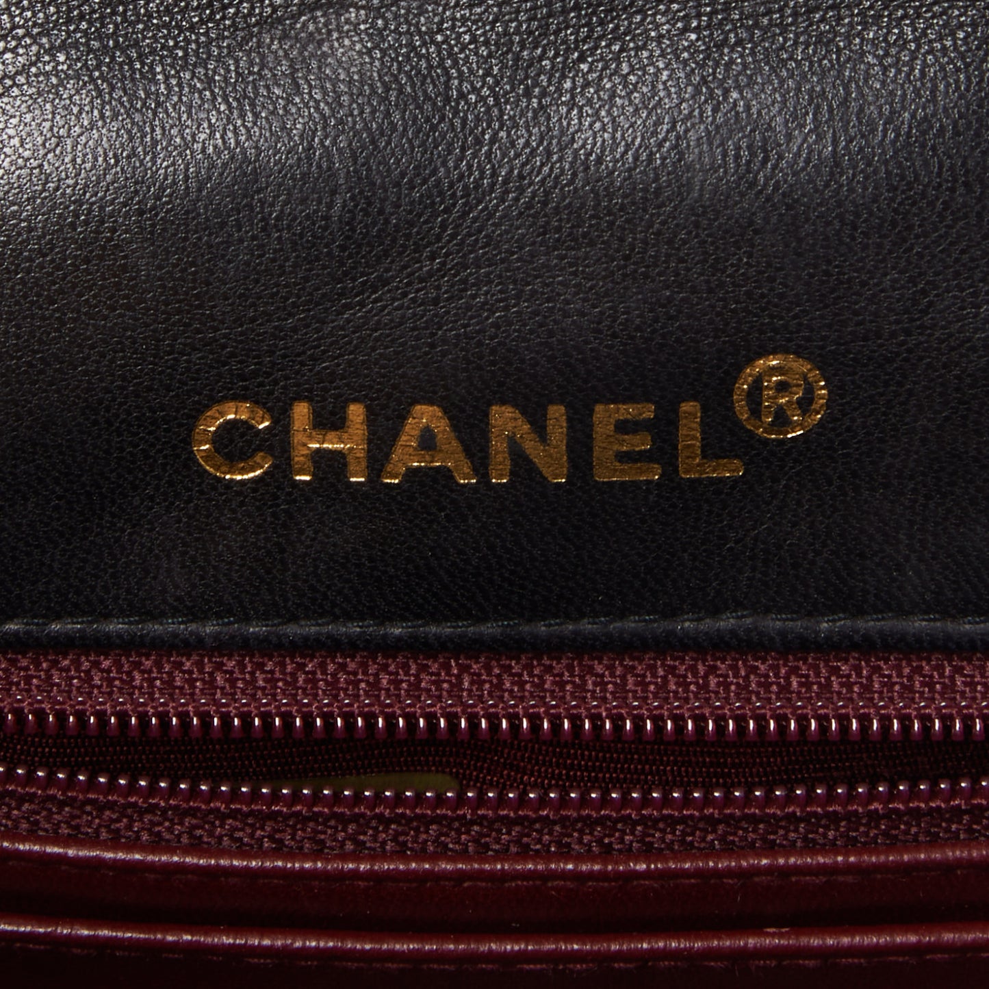 Lambskin Quilted Small Single Flap Black