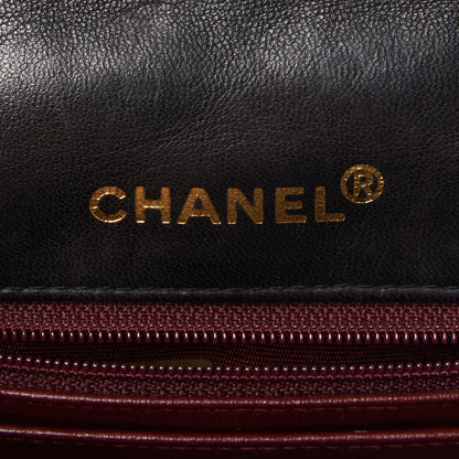 Chanel Lambskin Quilted Small Single Flap Black 8 of 9