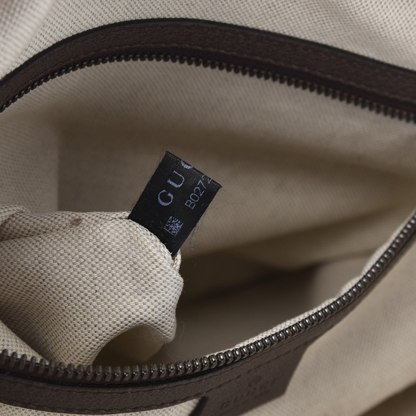 GG Supreme Monogram Web Ophidia Half Moon Hobo Brown