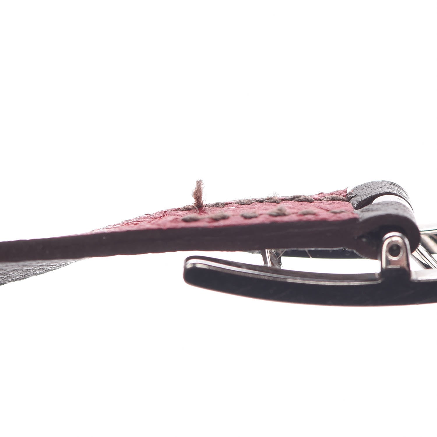 Hermes Epsom Behapi Double Tour Bracelet XS Rouge Casaque Etain 5 of 7