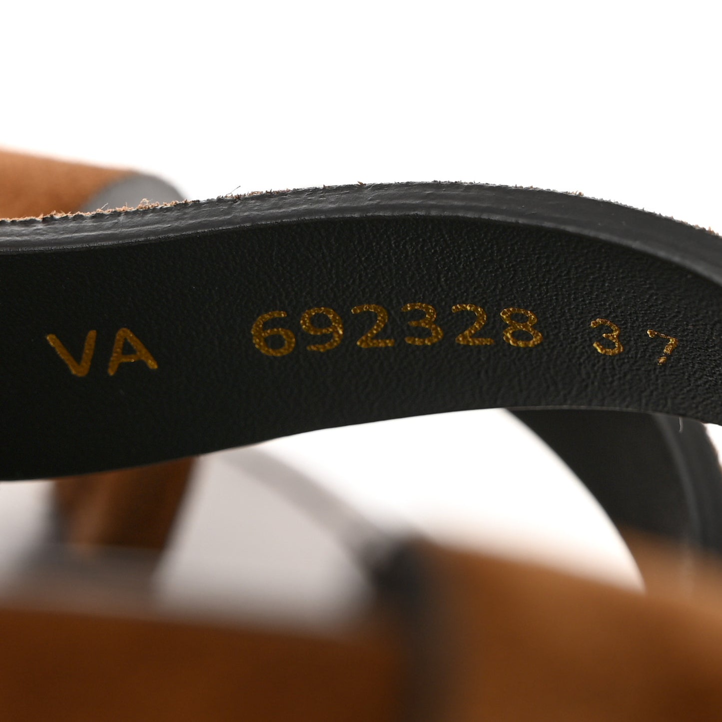 Suede Culver Flat Sandals 37 Brown