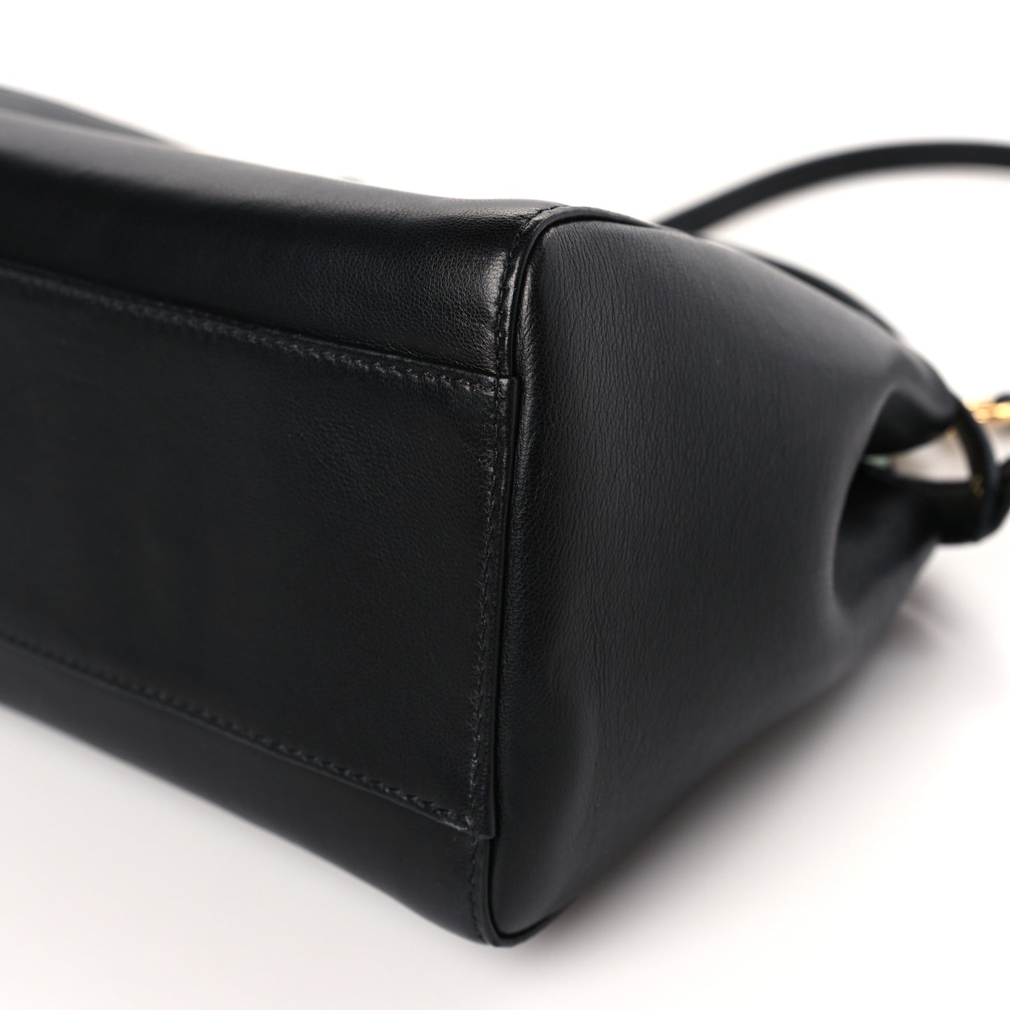 Nappa Mini Peekaboo Iconic Satchel Black