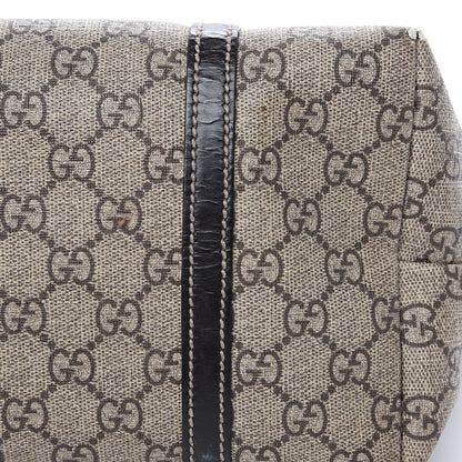 Gucci GG Plus Monogram Tattoo Heart Medium Joy Tote Dark Brown 9 of 16