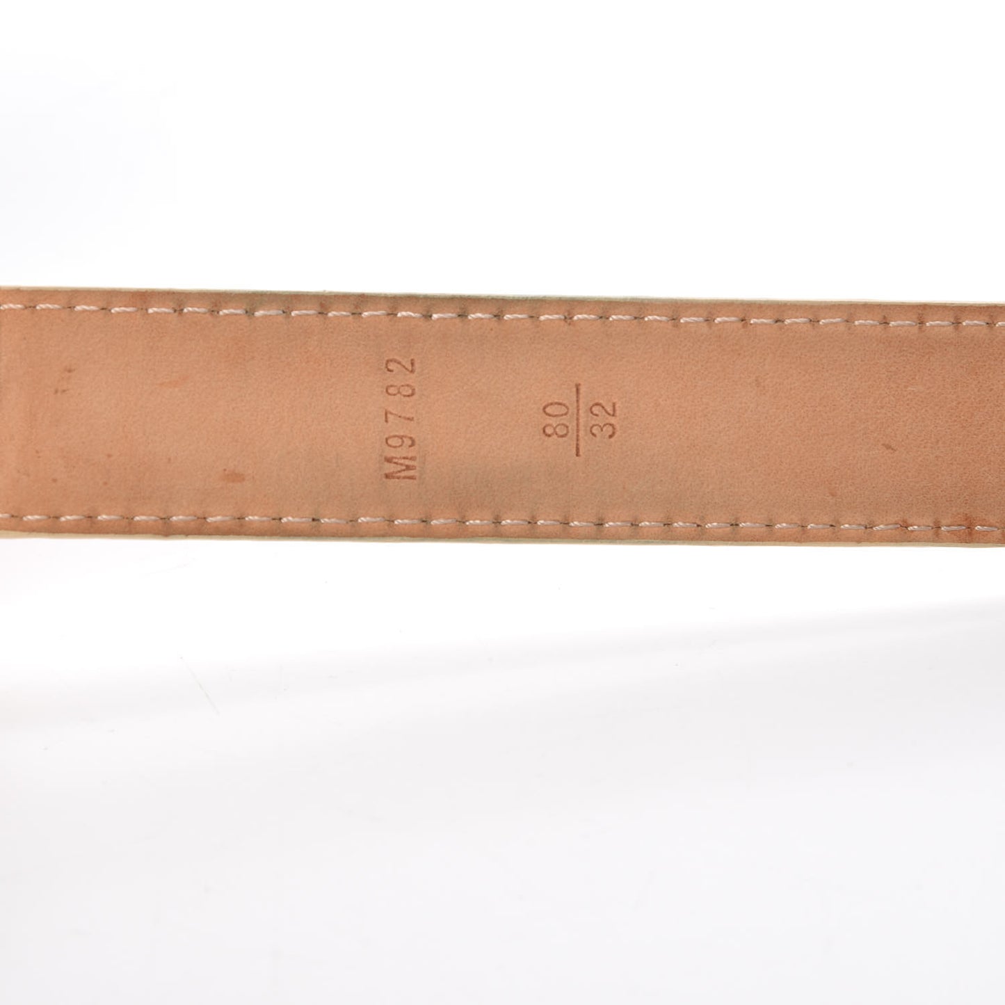 Damier Azur 25mm Belt 80 32