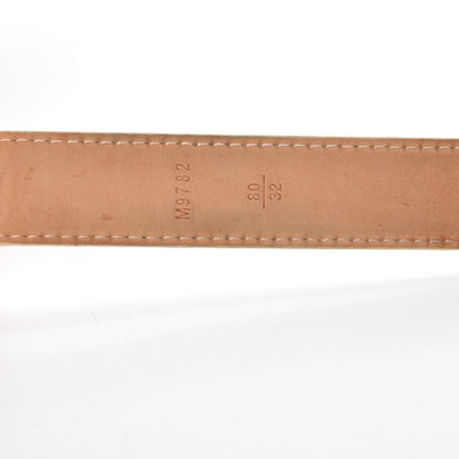 Louis Vuitton Damier Azur 25mm Belt 80 32 11 of 13