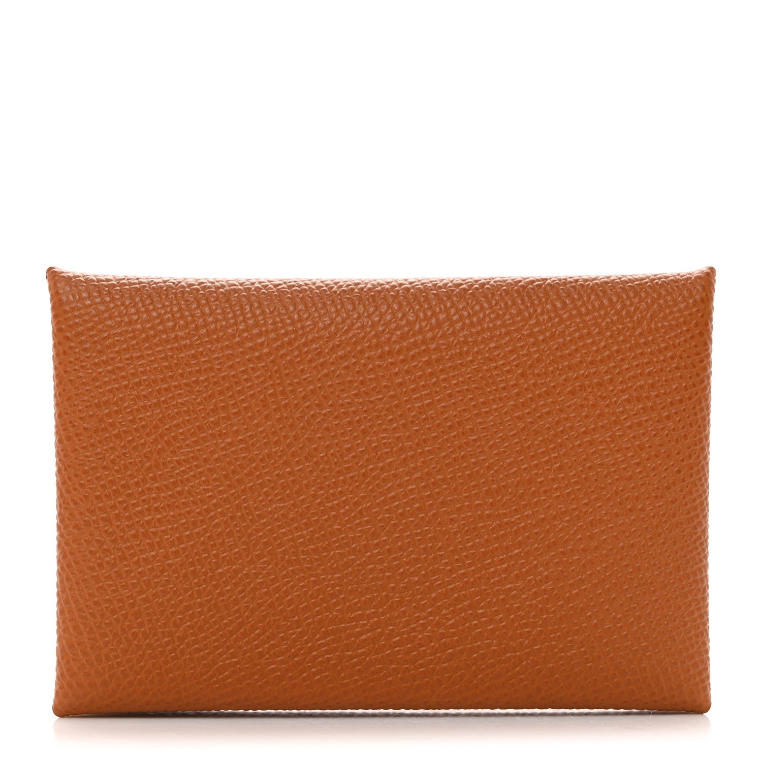 Hermes Epsom Calvi Card Case Gold 1 of 8