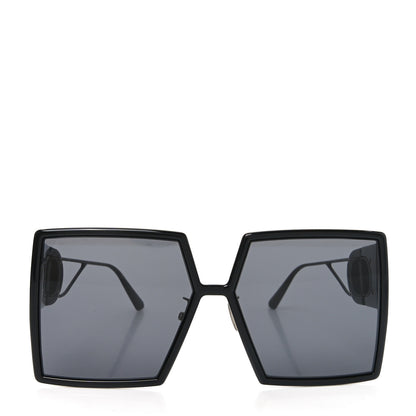 Christian Dior Acetate Monochrome Square 30 Montaigne SU Sunglasses Black 2 of 7