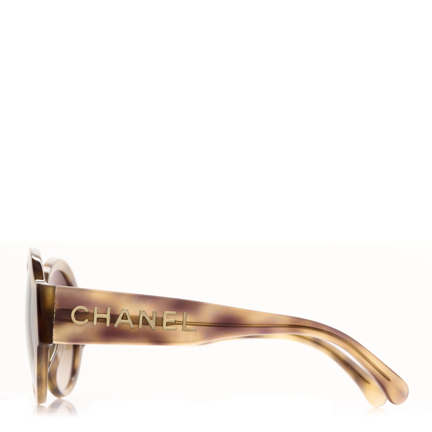 Acetate Polarized Round Sunglasses 5410 Tortoise