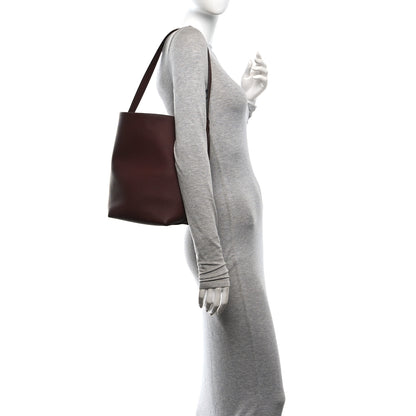 The Row Grained Calfskin Medium N/S Park Tote Cognac 2 of 10