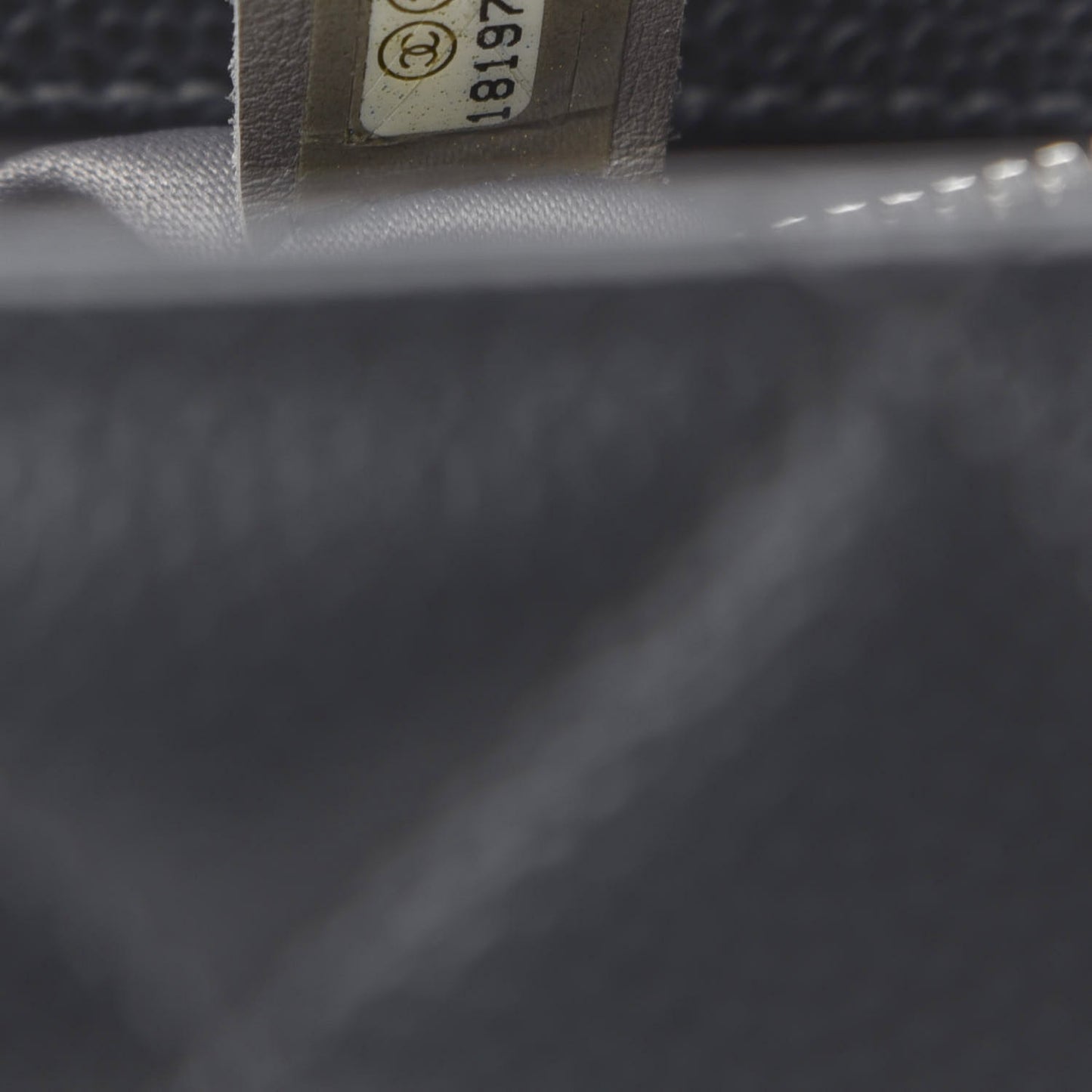 Caviar Quilted Grand Shopping Tote GST Grey