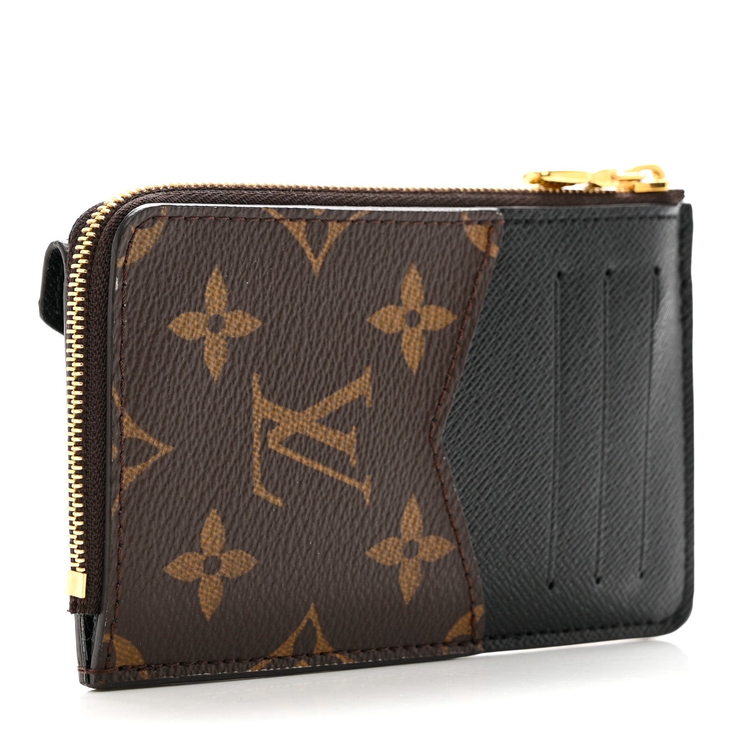 Louis Vuitton Monogram Recto Verso Card Holder Black 2 of 6