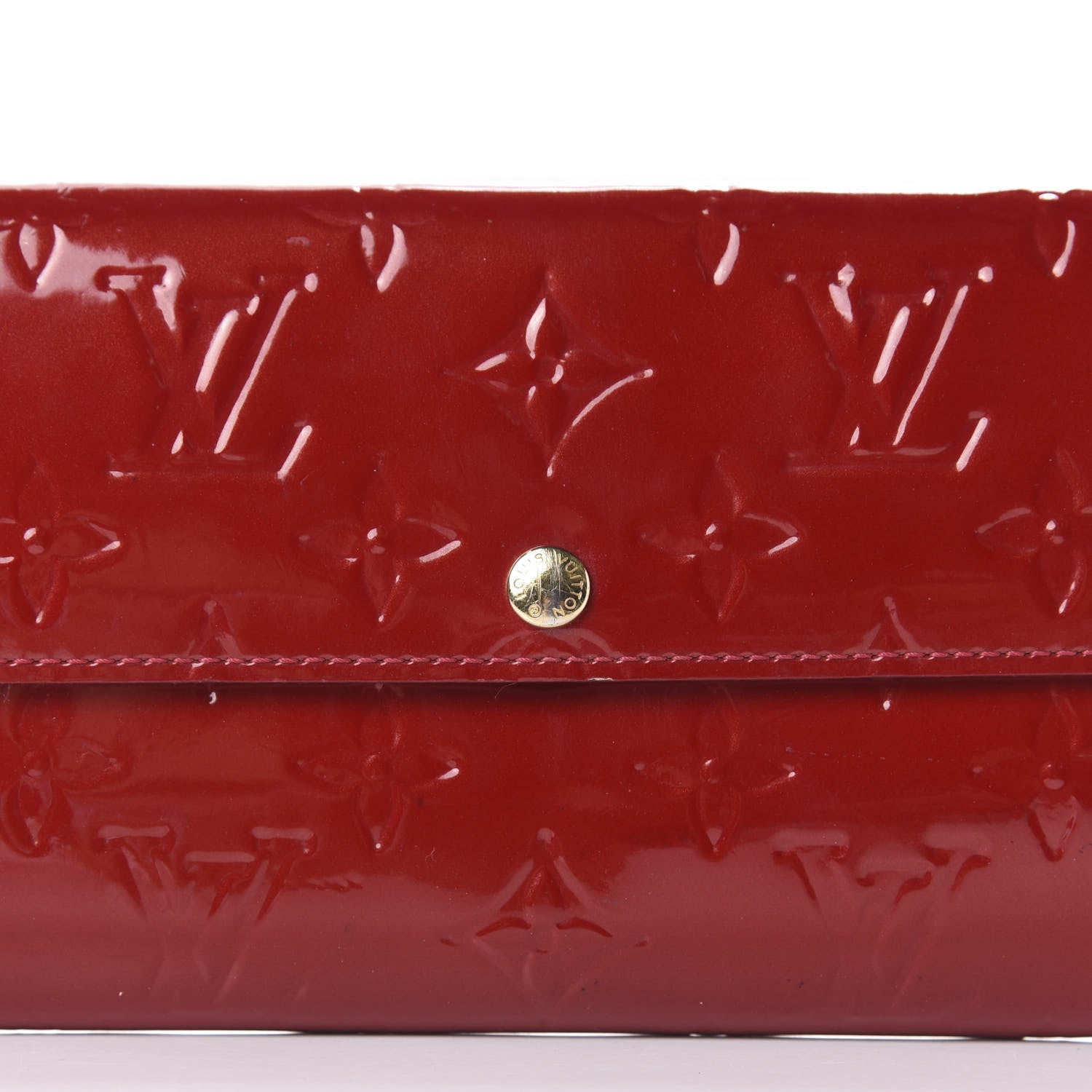 Louis Vuitton Vernis Sarah Wallet Pomme D'Amour 9 of 10