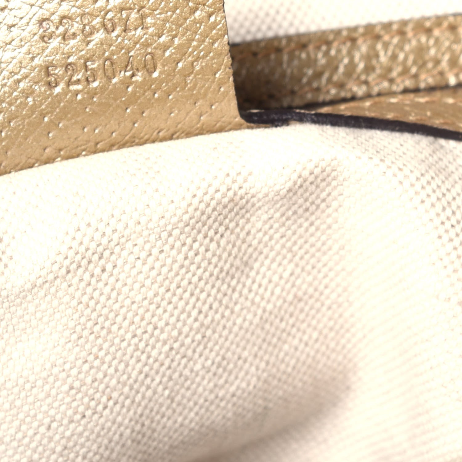 Gucci Monogram Medium Bree Zippered Tote Beige Golden Beige 7 of 9