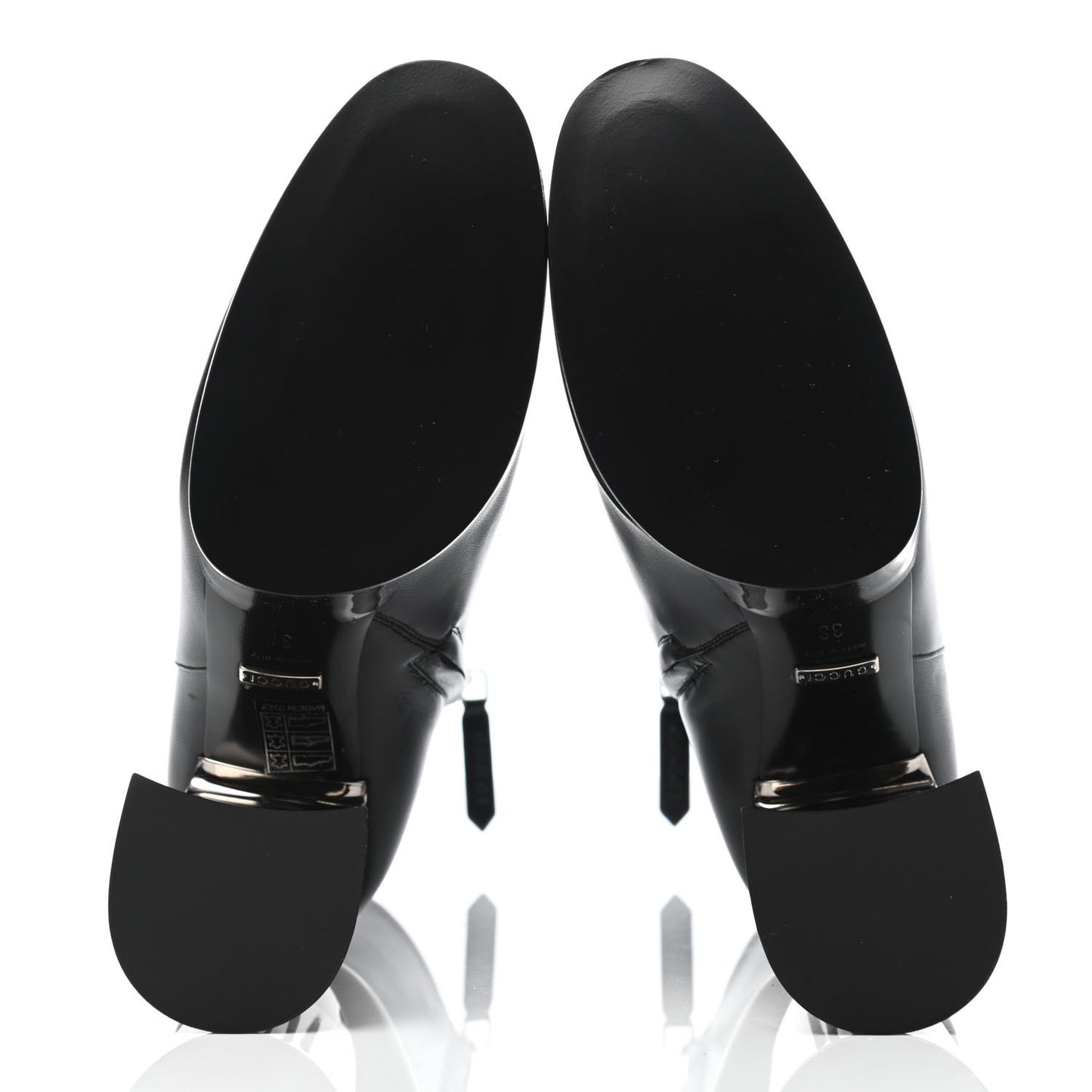 Malaga Kid Chrome Ankle Boots 38 Black