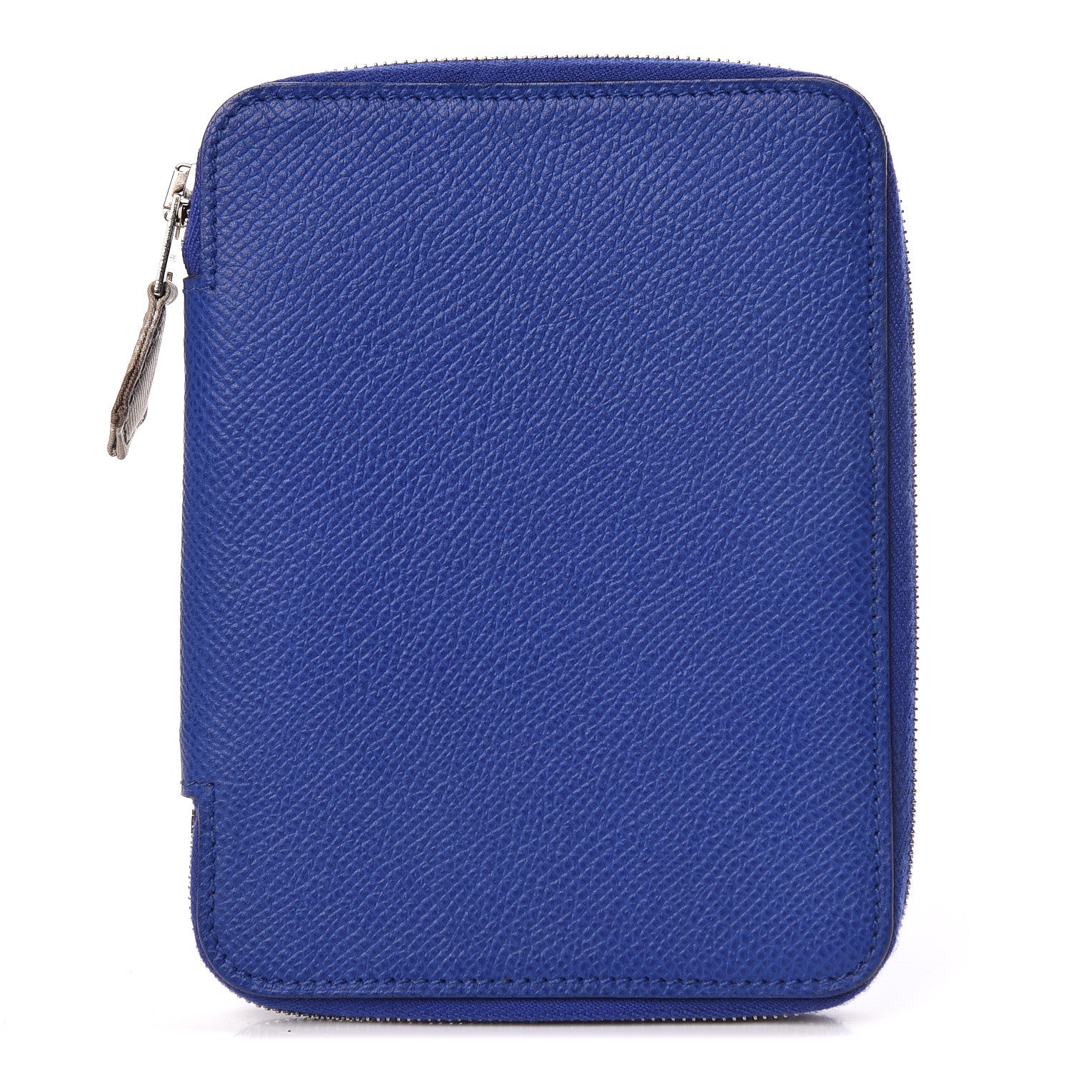 Hermes Epsom Silkydaily Globe Trotter Agenda Bleu Electrique 1 of 8