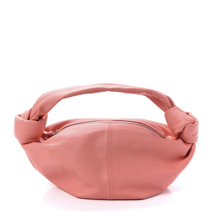 Bottega Veneta Calfskin Mini Double Knot Bag Peach 1 of 8