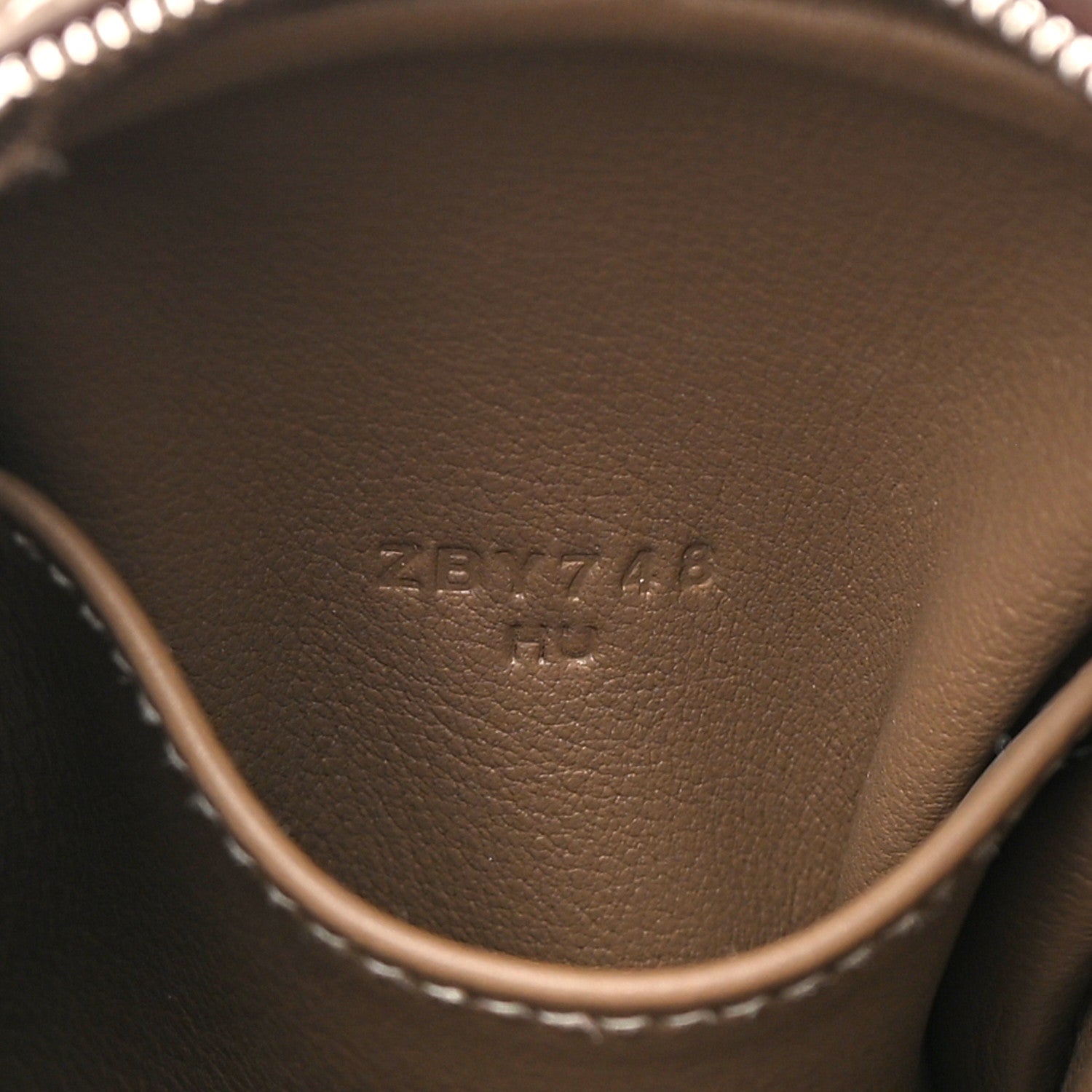 Hermes Taurillon Clemence Mini Lindy 20 Etoupe 7 of 10